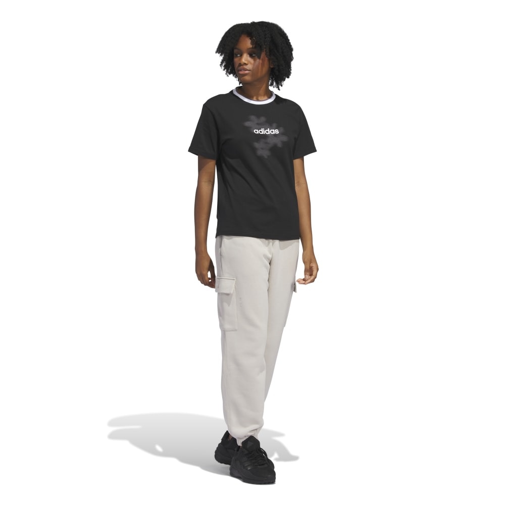 アディダス（adidas）（レディース）シャドー フローラル グラフィック半袖 Tシャツ KSJ12-JP0117