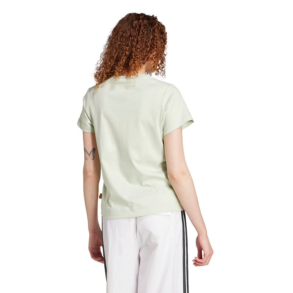 アディダス（adidas）（レディース）キャット パッチ グラフィック 半袖Tシャツ JVJ25-JM4449