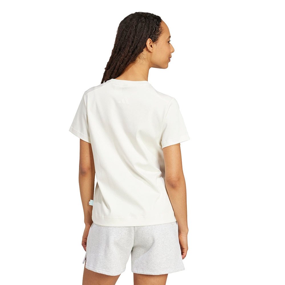 アディダス（adidas）（レディース）キャット パッチ グラフィック 半袖Tシャツ JVJ25-JV8515