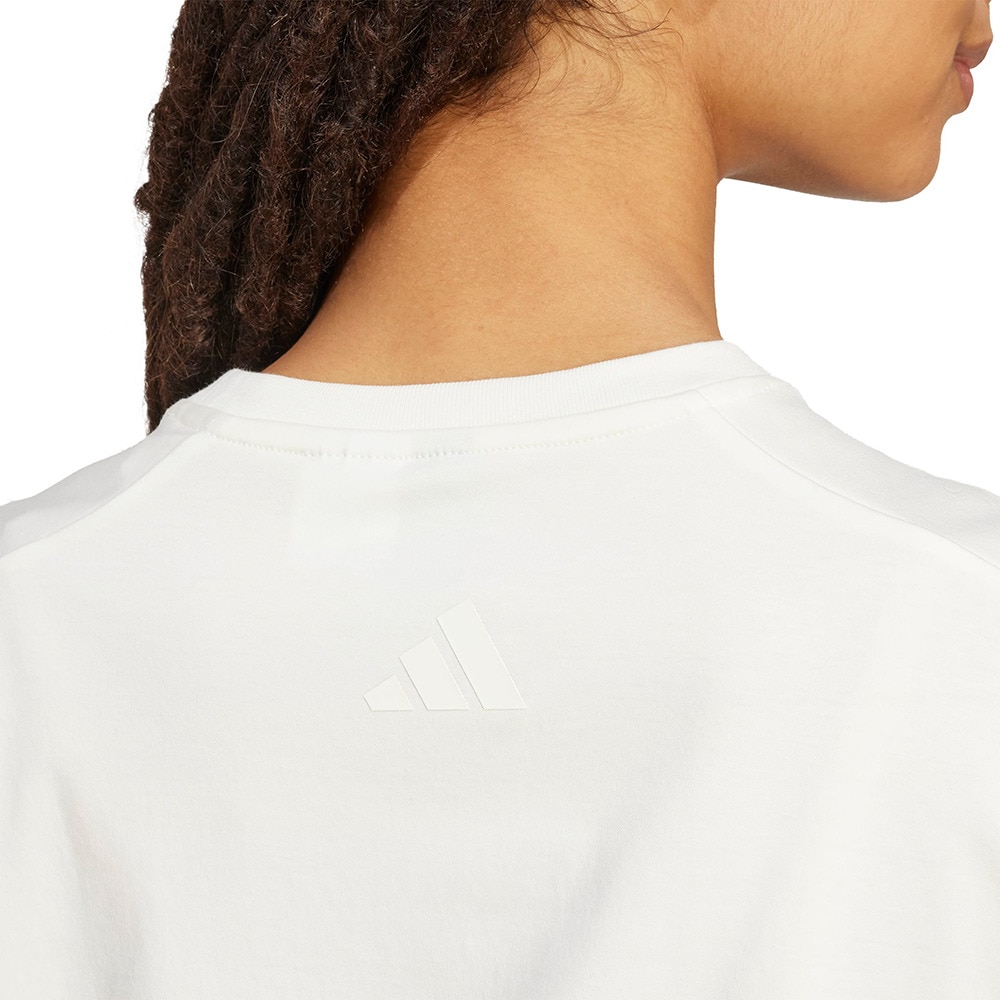 アディダス（adidas）（レディース）キャット パッチ グラフィック 半袖Tシャツ JVJ25-JV8515