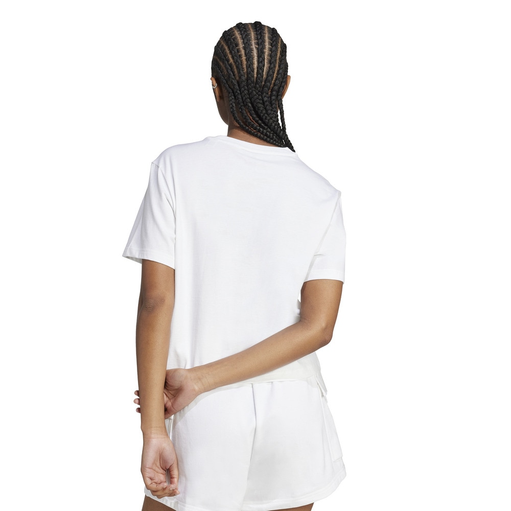 アディダス（adidas）（レディース）ミニグラフィックTシャツ JVJ06-JM4386