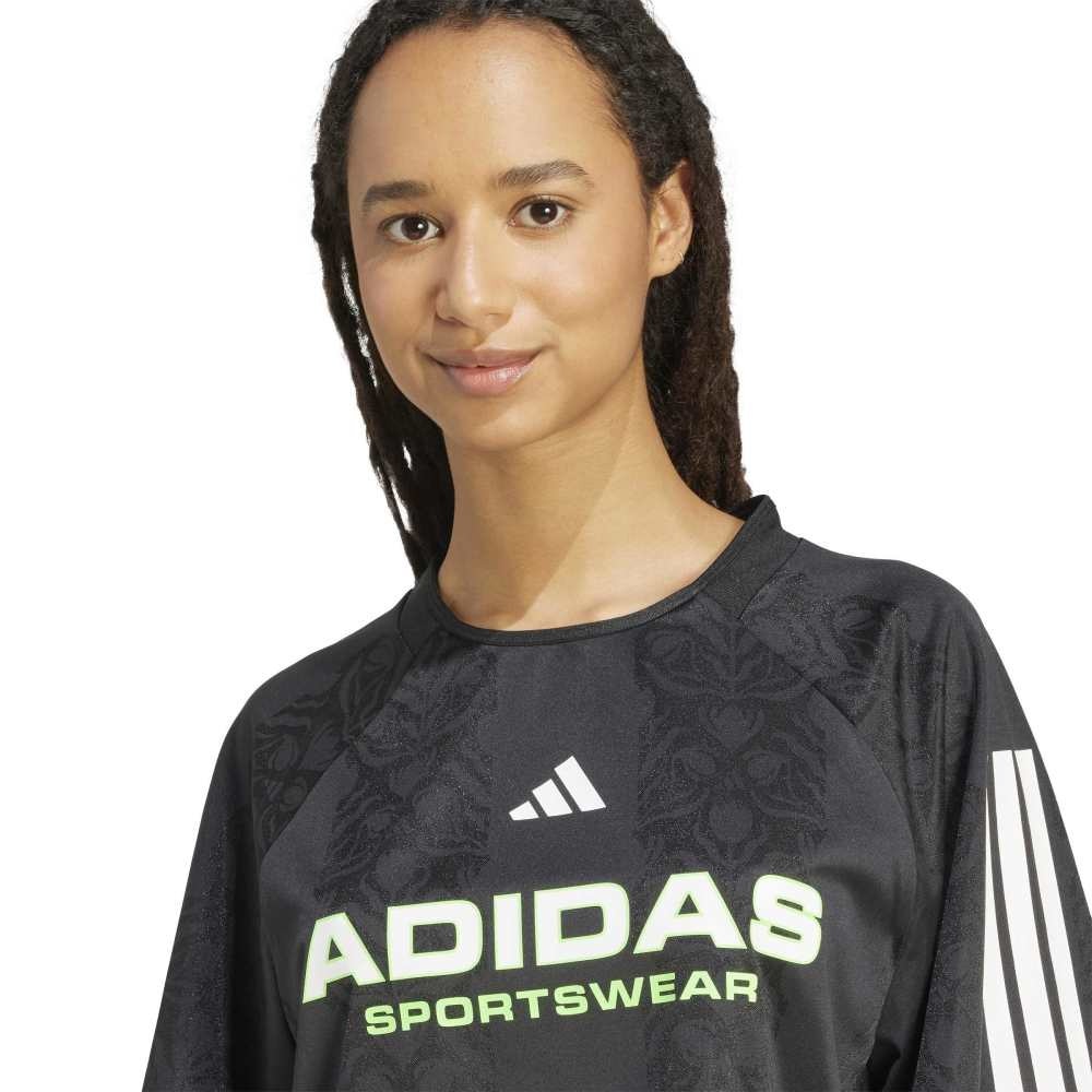 アディダス（adidas）（レディース）ティロ コモンゴール ジャカードTシャツ KKP08-JL9212