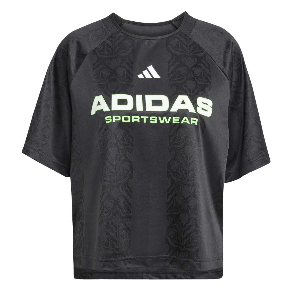 アディダス（adidas）（レディース）ティロ コモンゴール ジャカードTシャツ KKP08-JL9212