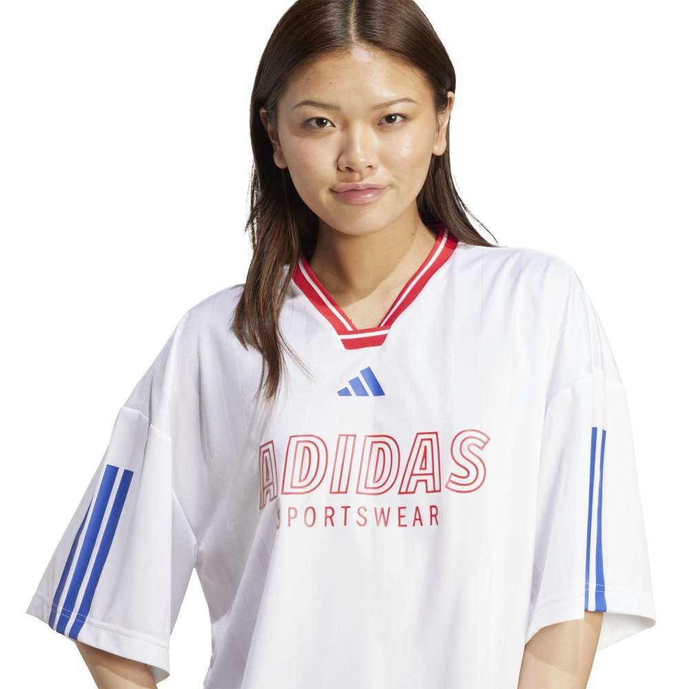 アディダス（adidas）（レディース）ティロ ネーションズパック ボーイフレンド 半袖Tシャツ KKV41-JW6849