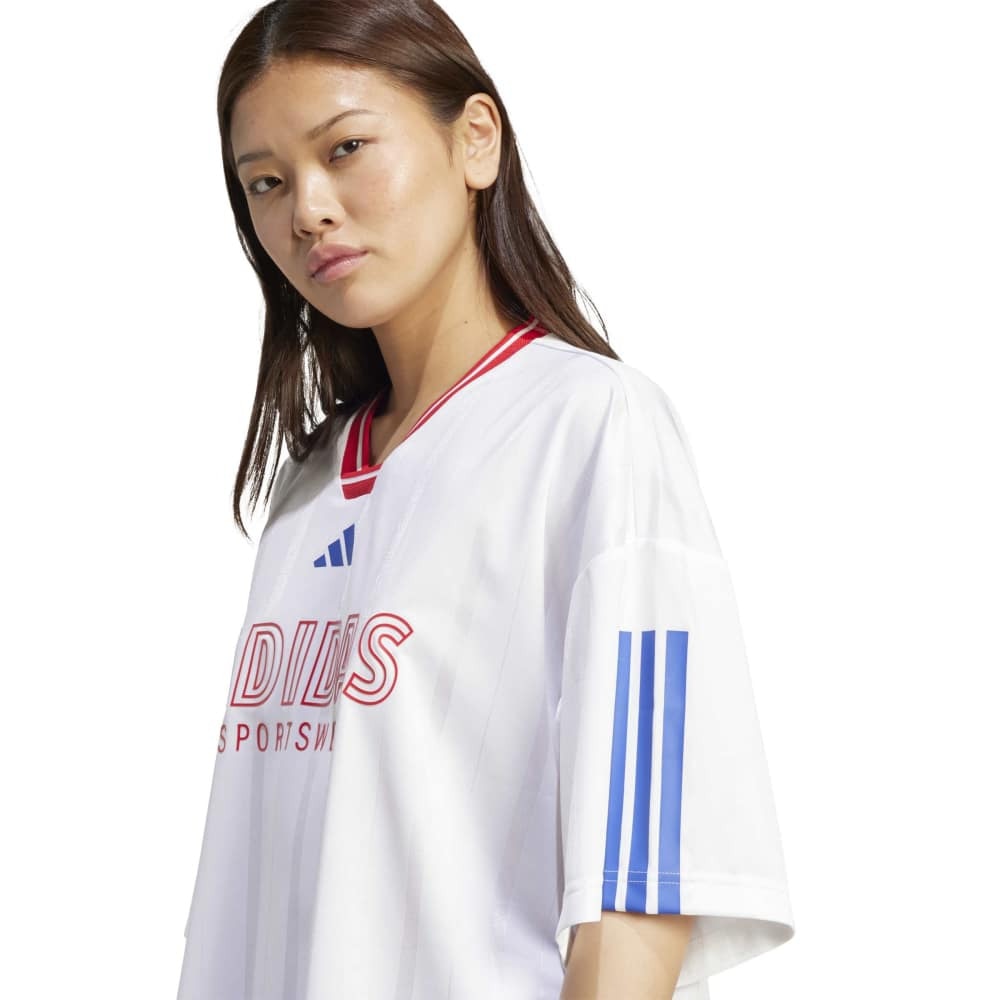 アディダス（adidas）（レディース）ティロ ネーションズパック ボーイフレンド 半袖Tシャツ KKV41-JW6849