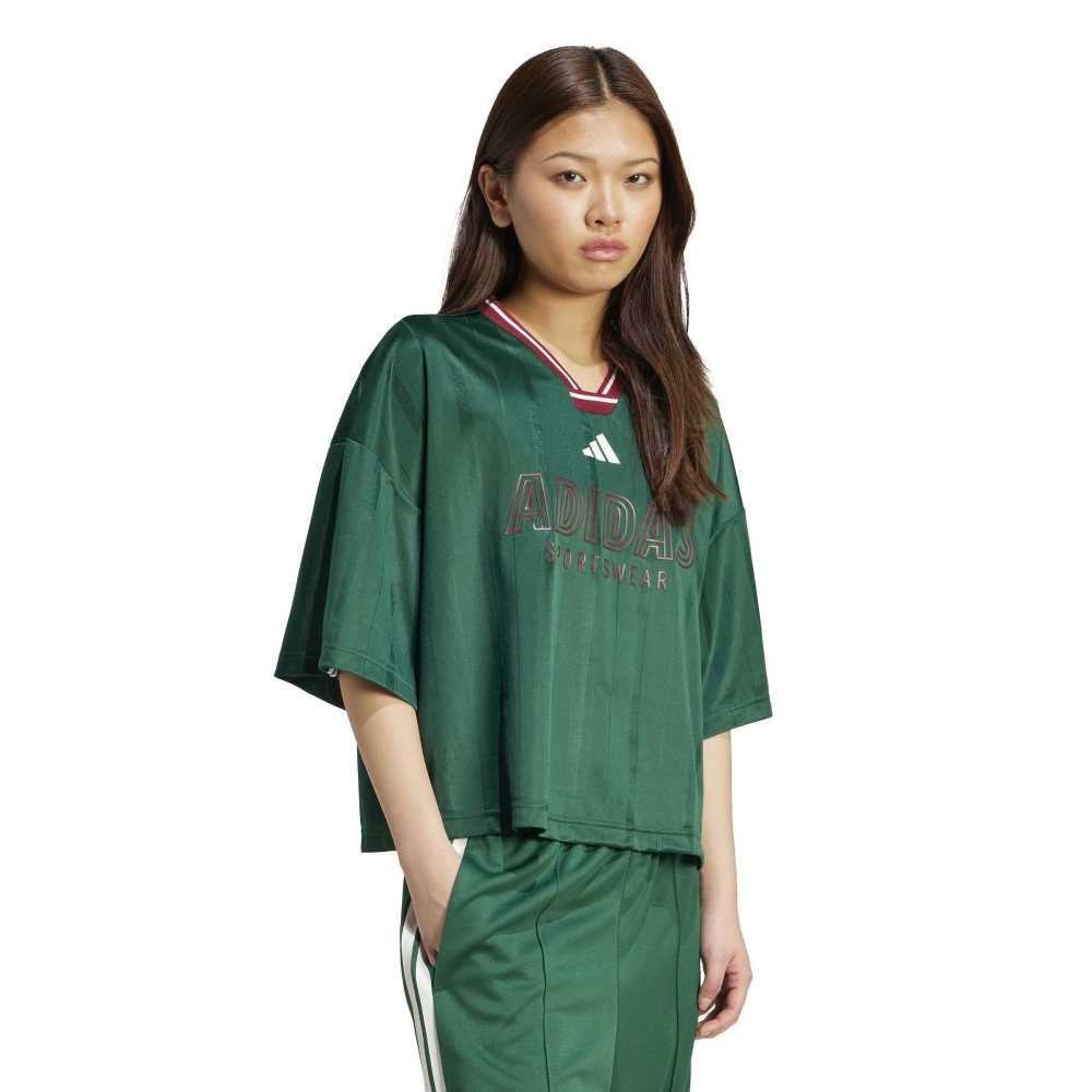 アディダス（adidas）（レディース）ティロ ネーションズパック ボーイフレンド 半袖Tシャツ KKV41-JW6850