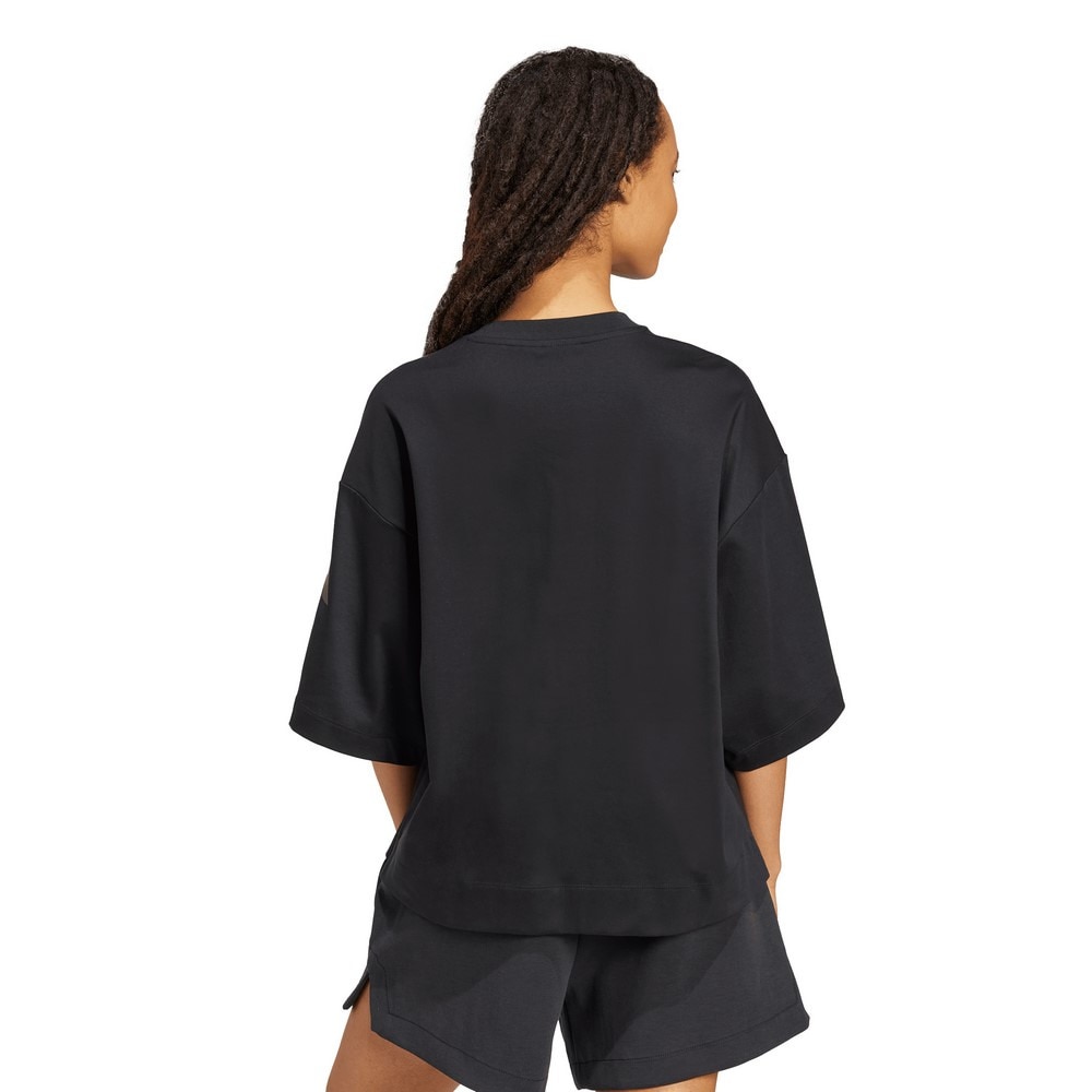 アディダス（adidas）（レディース）ソフト ラックス ルーズ 半袖Tシャツ KLH94-JM3800