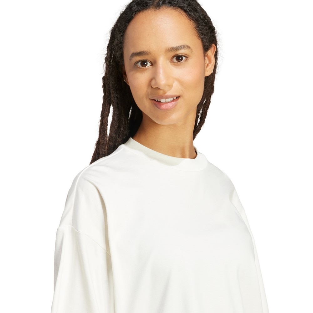 アディダス（adidas）（レディース）ソフト ラックス ルーズ 半袖Tシャツ KLH94-JV9888