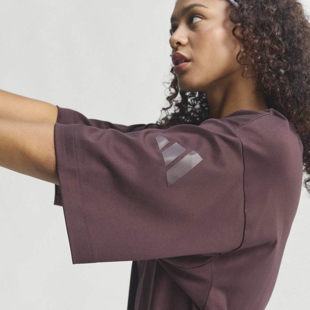 アディダス（adidas）（レディース）ソフト ラックス ルーズ 半袖Tシャツ KLH94-JW5067