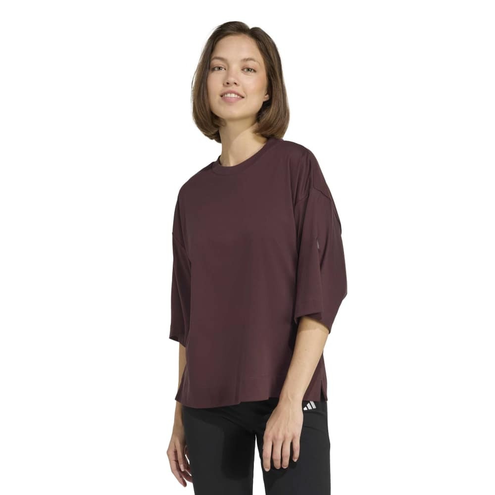 アディダス（adidas）（レディース）ソフト ラックス ルーズ 半袖Tシャツ KLH94-JW5067