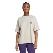 (レディース)アニマル ルーズ グラフィックTシャツ WW054-JV8531