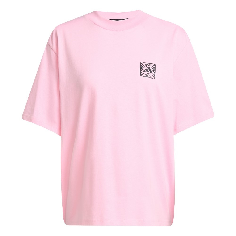 アディダス（adidas）（レディース）アニマル ルーズ グラフィックTシャツ WW054-JV8532