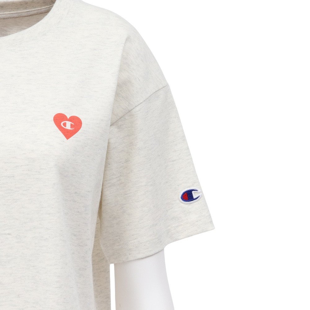 チャンピオン（CHAMPION）（レディース）WBS RELAX HEART 半袖プリント