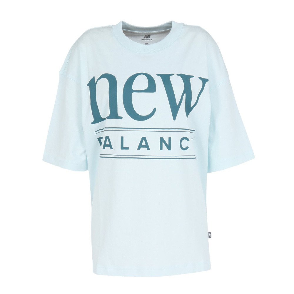 ニューバランス 半袖Tシャツ（レディース） グリーン M - 【公式