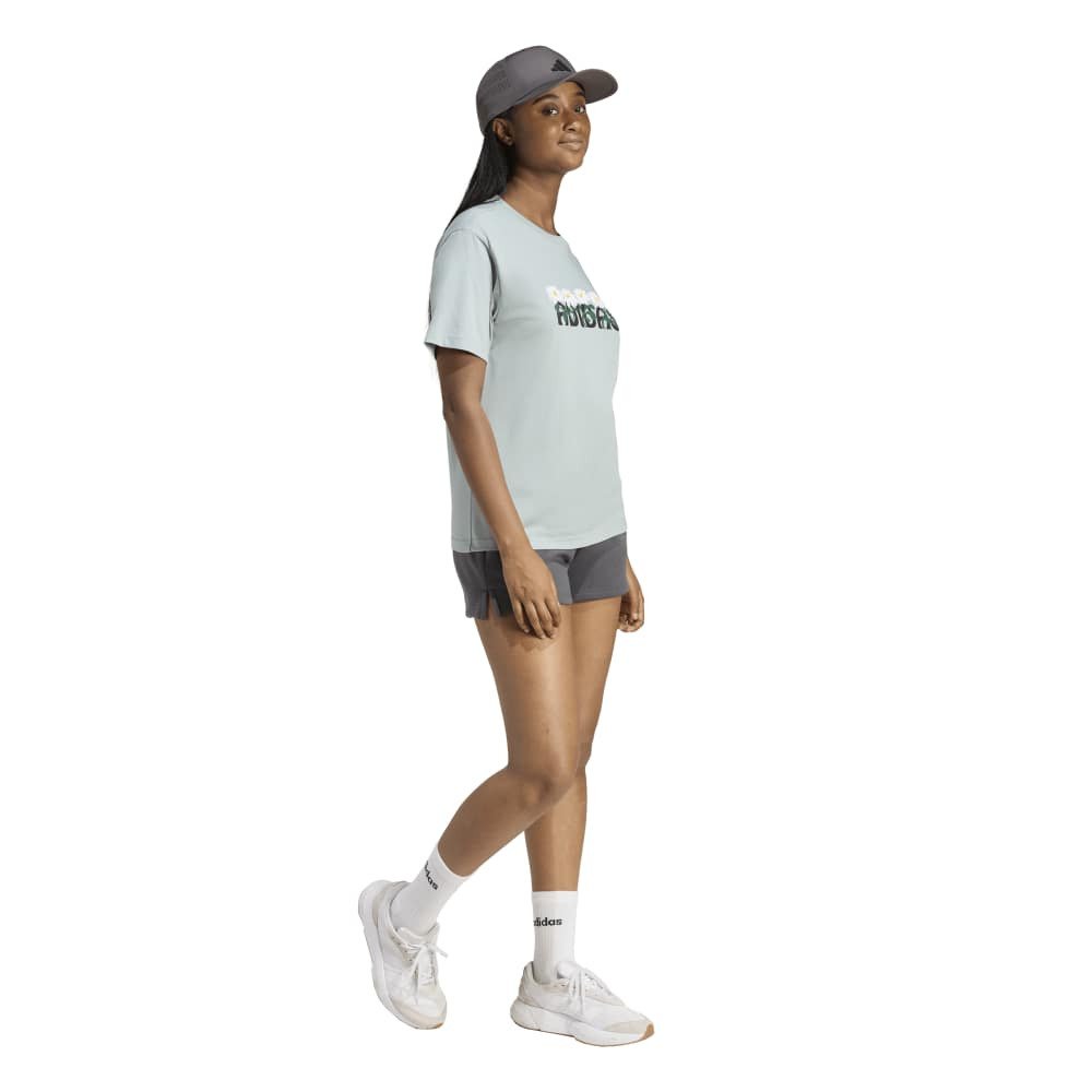 アディダス（adidas）（レディース）ソフト サイド グラフィックT