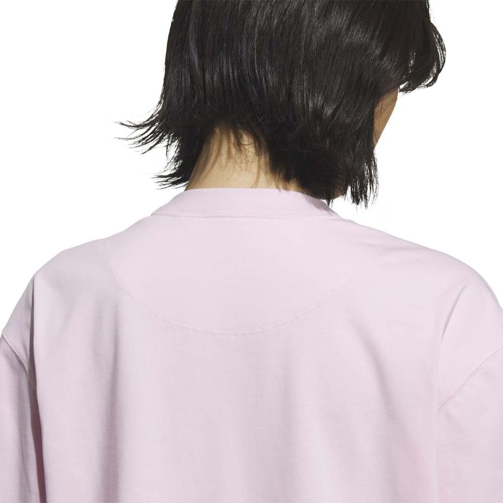 アディダス（adidas）（レディース）エッセンシャルズ プラス スモールロゴ ルーズフィット半袖Tシャツ L3156-KF8271