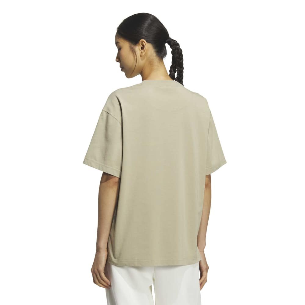 アディダス（adidas）（レディース）エッセンシャルズ プラス スモールロゴ ルーズフィット半袖Tシャツ L3156-KF8273