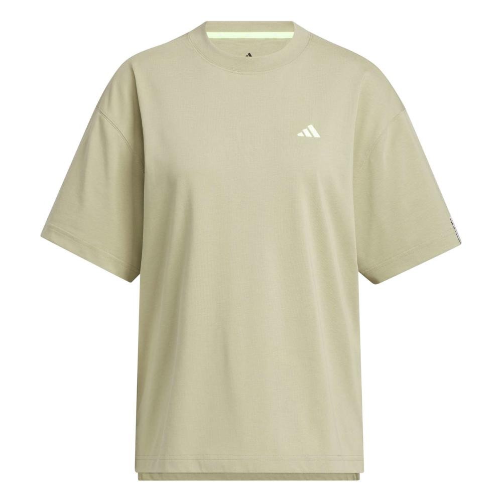 アディダス（adidas）（レディース）エッセンシャルズ プラス スモールロゴ ルーズフィット半袖Tシャツ L3156-KF8273