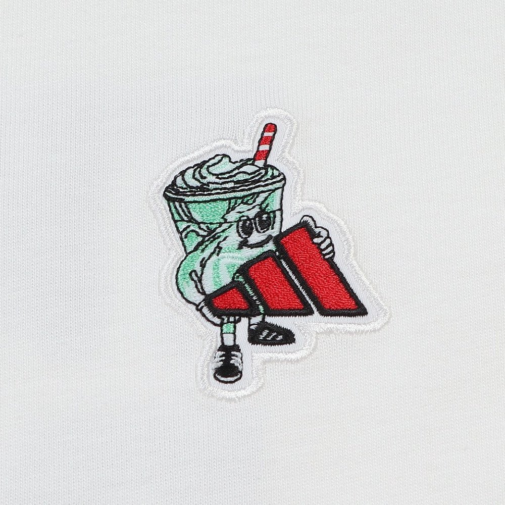 アディダス（adidas）（レディース）フード レギュラー グラフィック Tシャツ QF264-KA5076