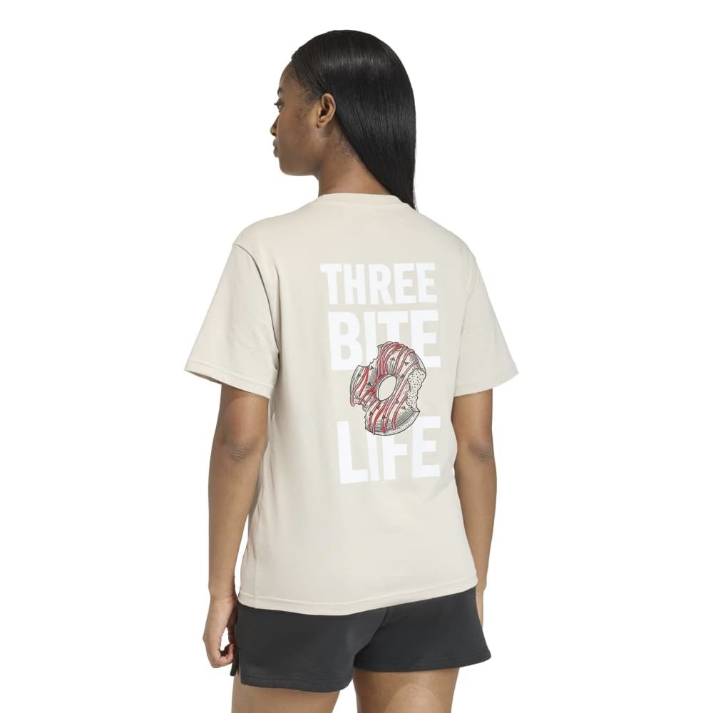 アディダス（adidas）（レディース）フード レギュラー グラフィック Tシャツ QF264-KA5078