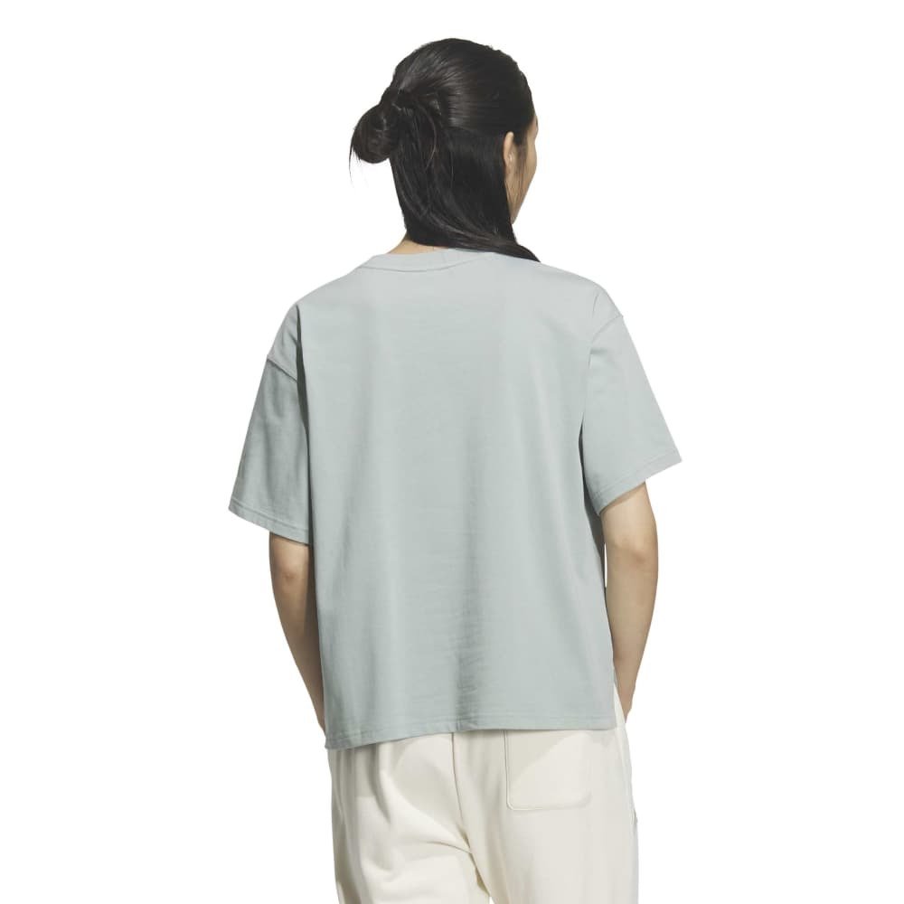 アディダス（adidas）（レディース）ブランド ラブ ルーズフィット シングルジャージー半袖Tシャツ QU140-KF9184