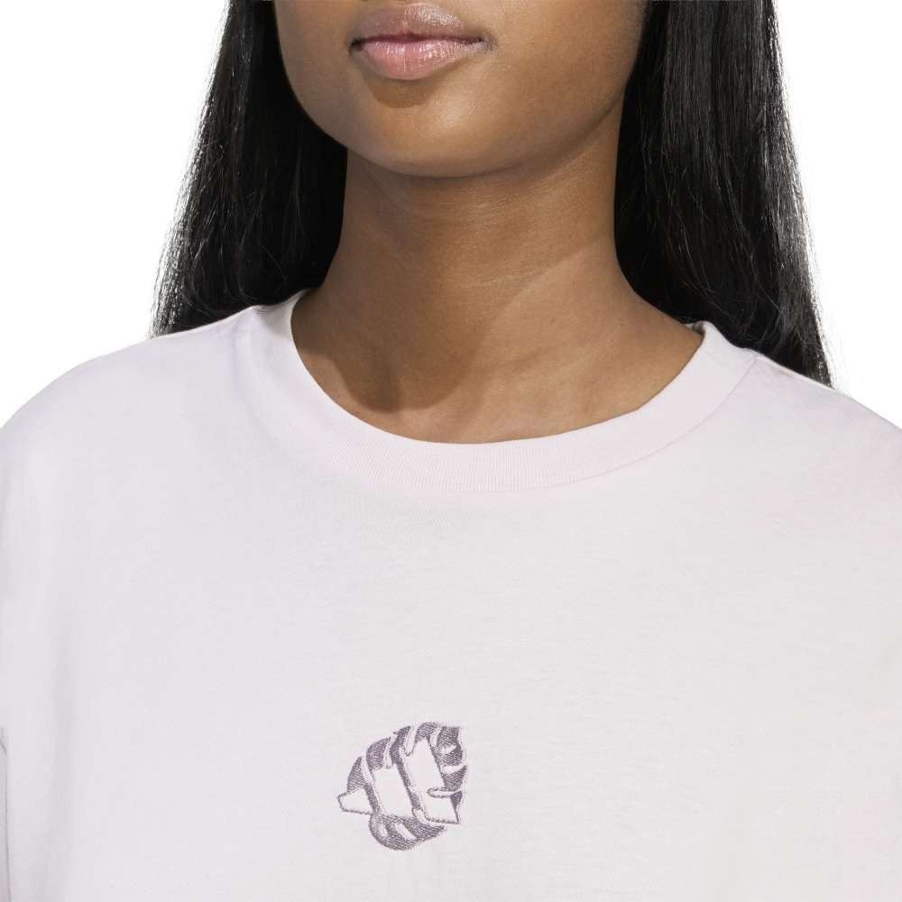 アディダス（adidas）（レディース）アニマル オーバーサイズ グラフィック 半袖Tシャツ TK001-KB7153