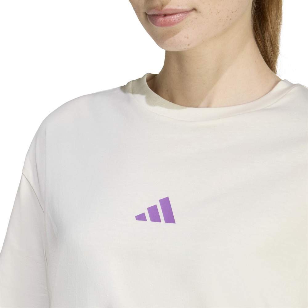 アディダス（adidas）（レディース）アウトドア アドベンチャー グラフィックTシャツ TR883-JZ7881