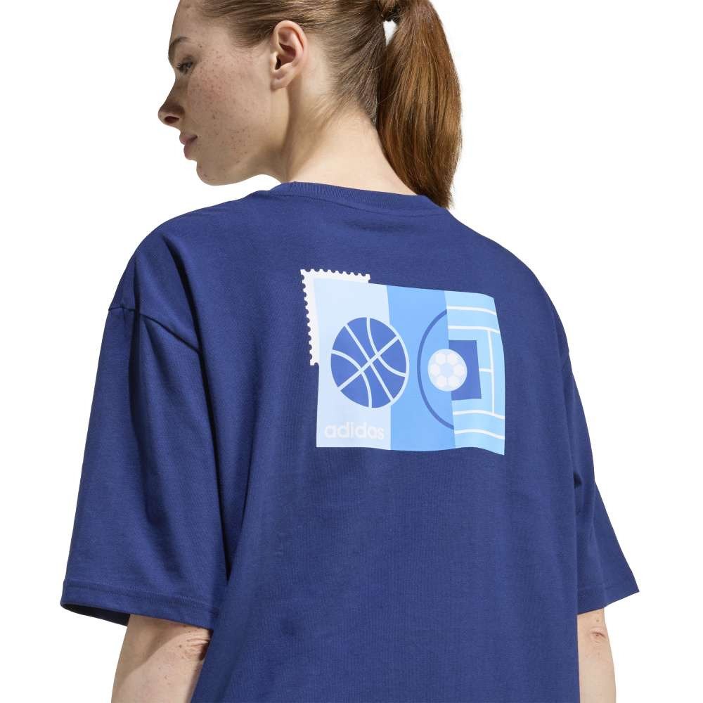アディダス　サックスブルーOP＆TIGORAトップス　新品・未使用品 アディダス（adidas）（レディース）Memories Of Sport グラフィック T