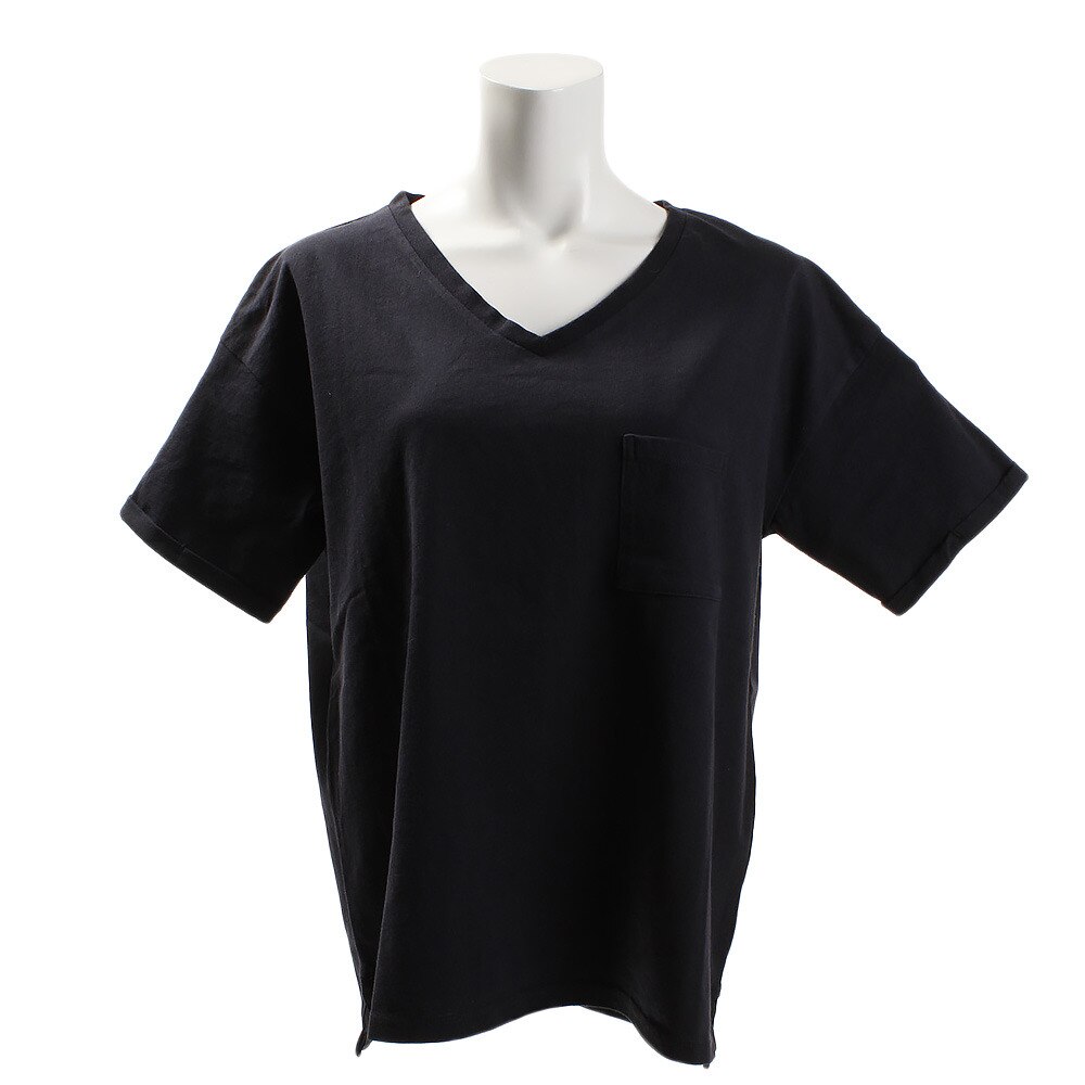  Tシャツ レディース 半袖 ポケット Vネック 864EK8UK5835NVY オンライン価格