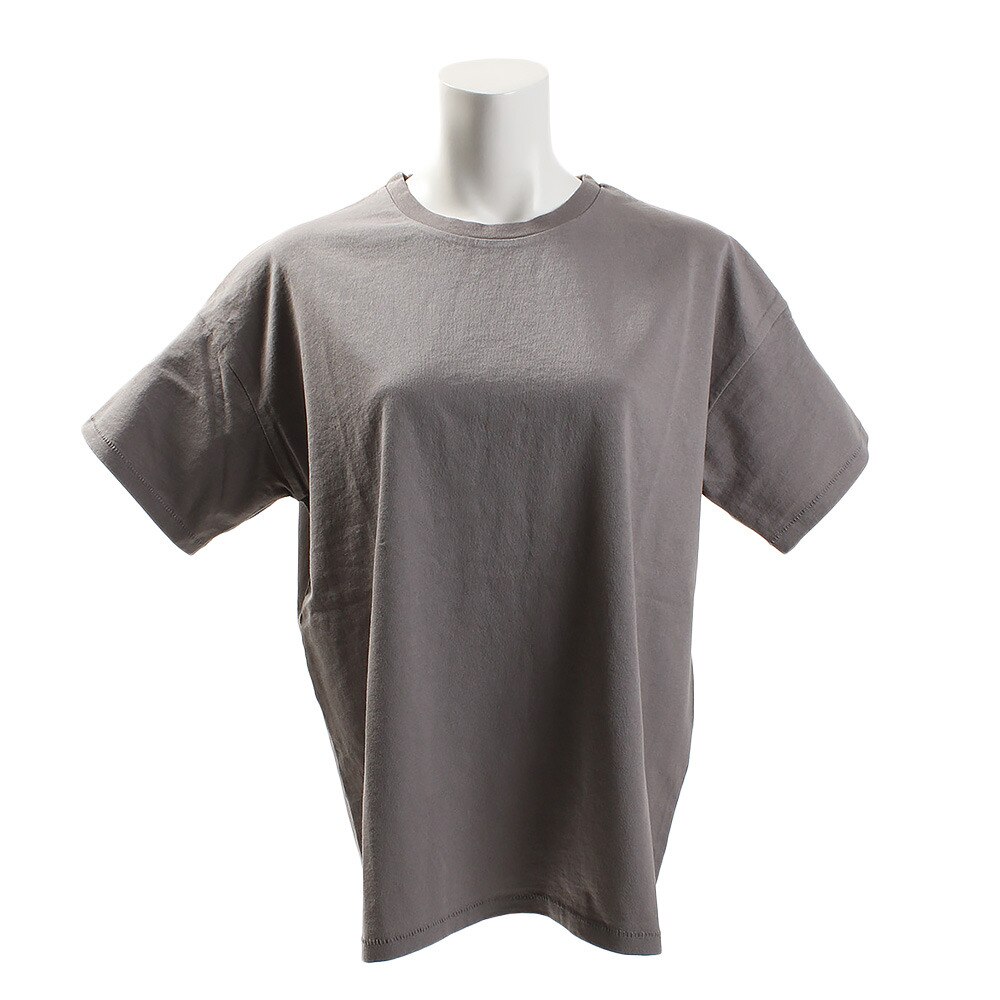  【多少の傷汚れありの為大奉仕】Tシャツ レディース 半袖 クルーネック 864EK8UK5836GRY オンライン価格