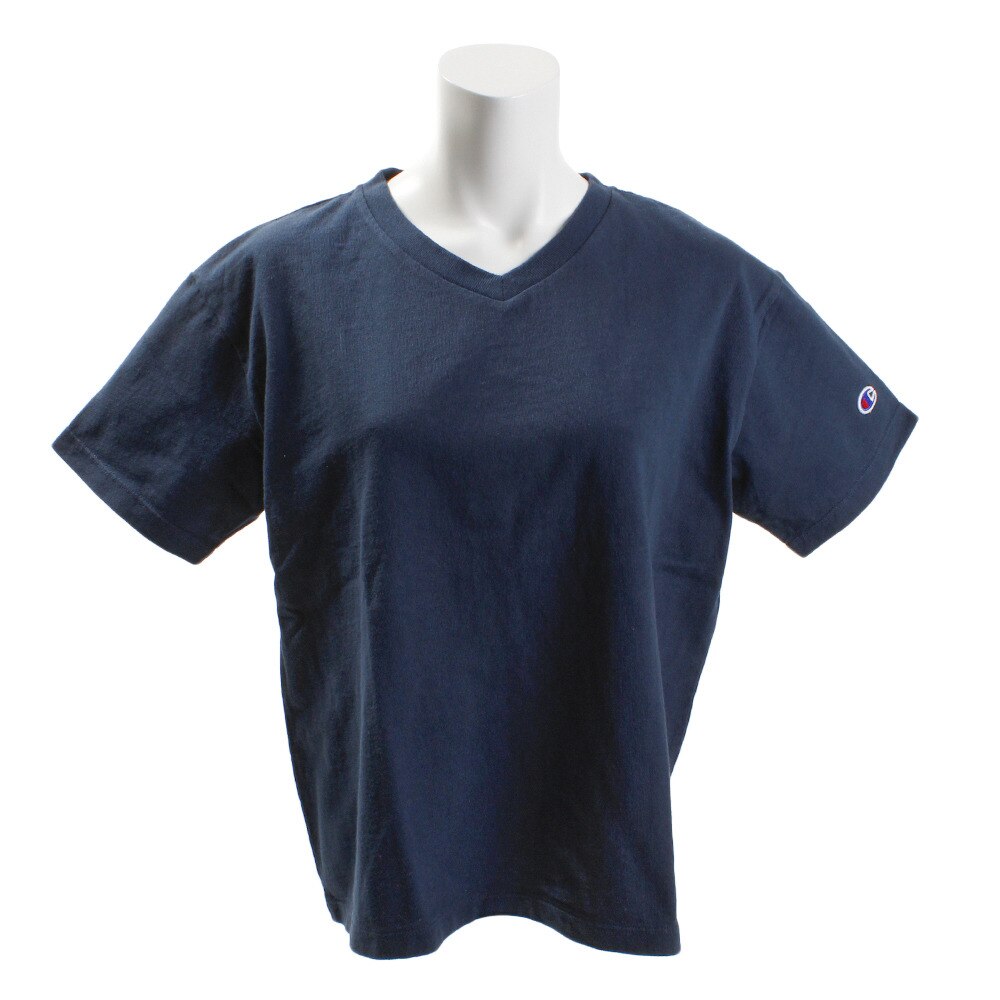 チャンピオン ヘリテイジ Tシャツ レディース 半袖 Ba Vネック Cw M323 370 スポーツ用品はスーパースポーツゼビオ