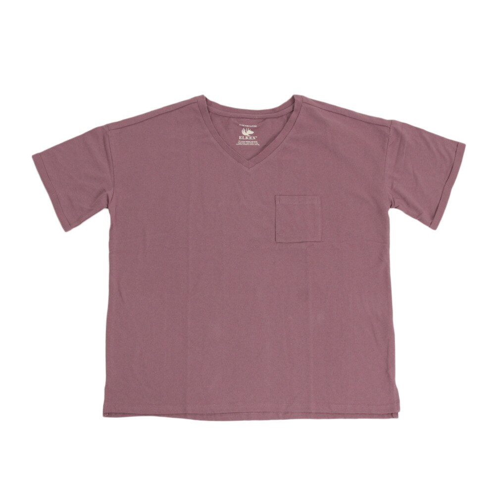 【多少の傷汚れありの為大奉仕】Tシャツ レディース 半袖 ポケット付き Vネック 864EK9CD9424LVD オンライン価格