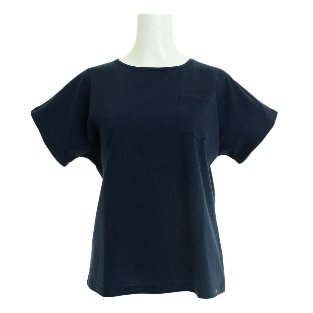  【多少の傷汚れありの為大奉仕】Tシャツ レディース 半袖 NOSPOT クルーネック HU19S03FQ864960NVY オンライン価格