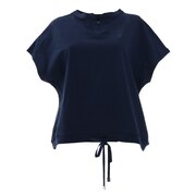 ウィッテム（HUITIEME）（レディース）洗っても機能が続く ずっとカットUV スキッパー 半袖Tシャツ HU21SEG864021NVY