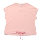 ウィッテム（HUITIEME）（レディース）洗っても機能が続く ずっとカットUV スキッパー 半袖Tシャツ HU21SEG864021PNK