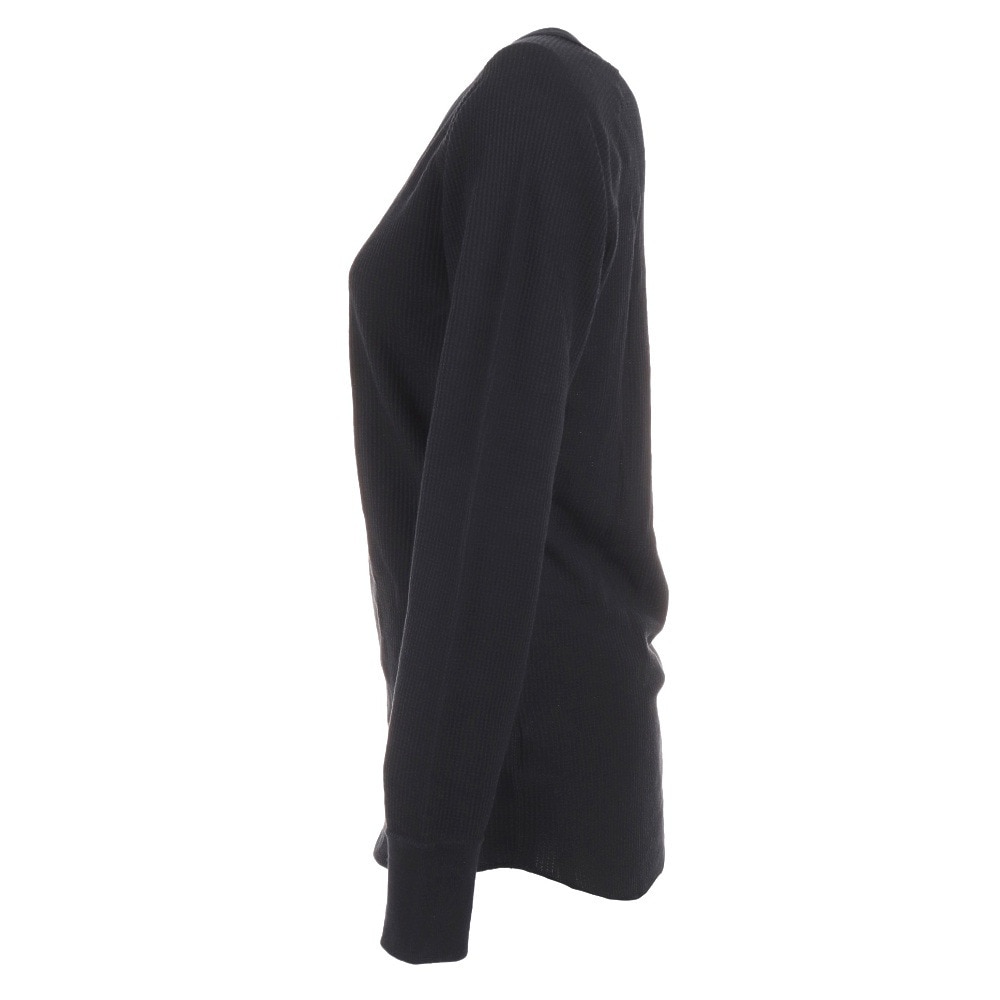 ヘインズ（Hanes）（レディース）サーマルクルーネック 長袖Tシャツ HW4-Q501 090