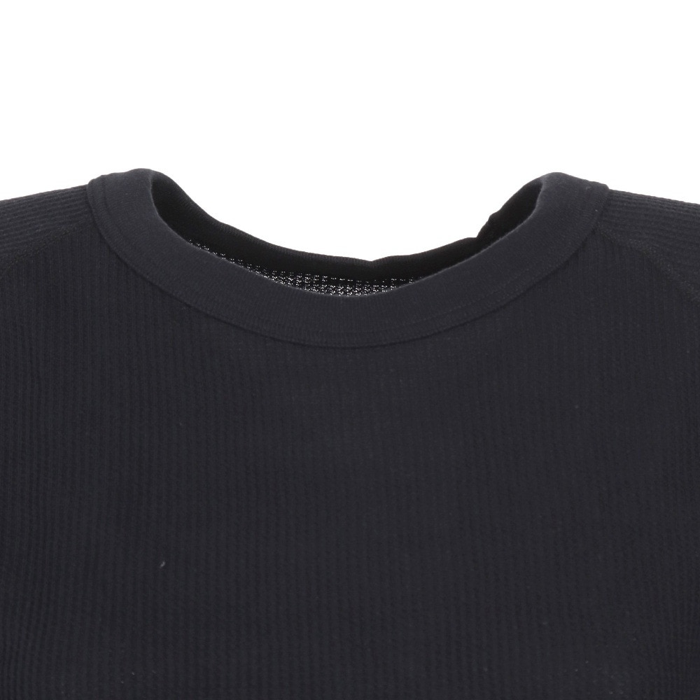 ヘインズ（Hanes）（レディース）サーマルクルーネック 長袖Tシャツ HW4-Q501 090