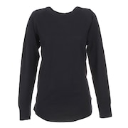 (レディース)サーマルクルーネック 長袖Tシャツ HW4-Q501 090