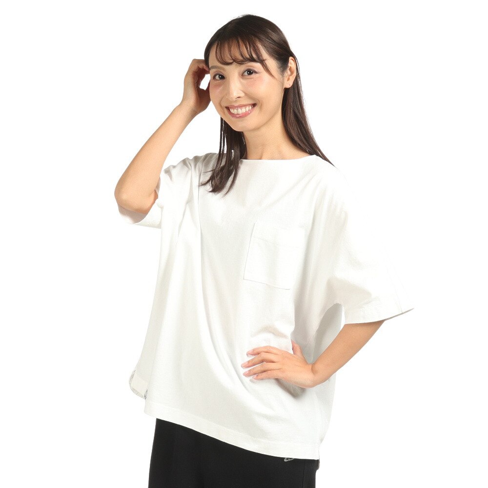 ニューバランス（new balance）（レディース）半袖Tシャツ レディース 白 900 AWT25065WT  スポーツ用品はスーパースポーツゼビオ