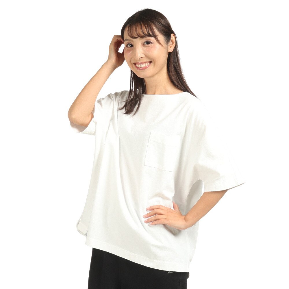 ニューバランス（new balance）（レディース）半袖Tシャツ レディース 白 900 AWT25065WT