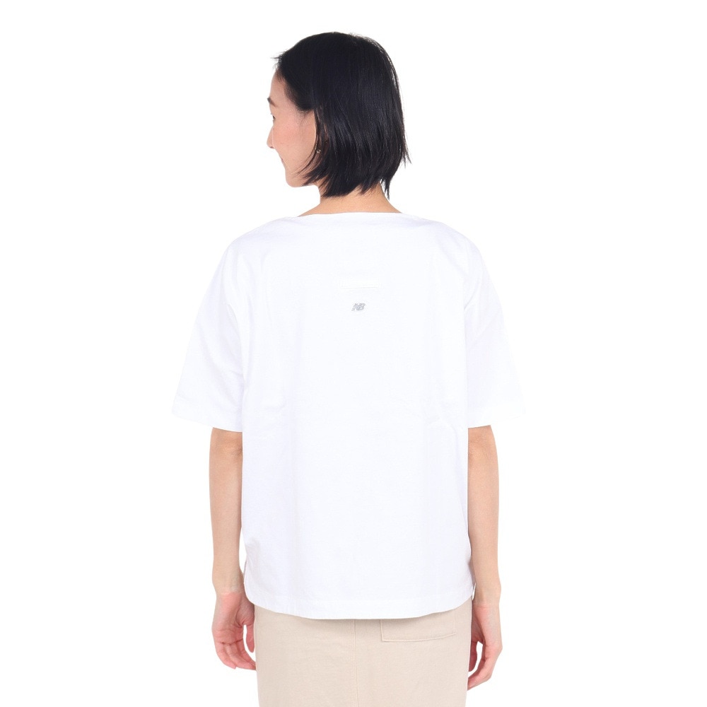 ニューバランス（new balance）（レディース）半袖Tシャツ レディース 白 900  AWT35024WT