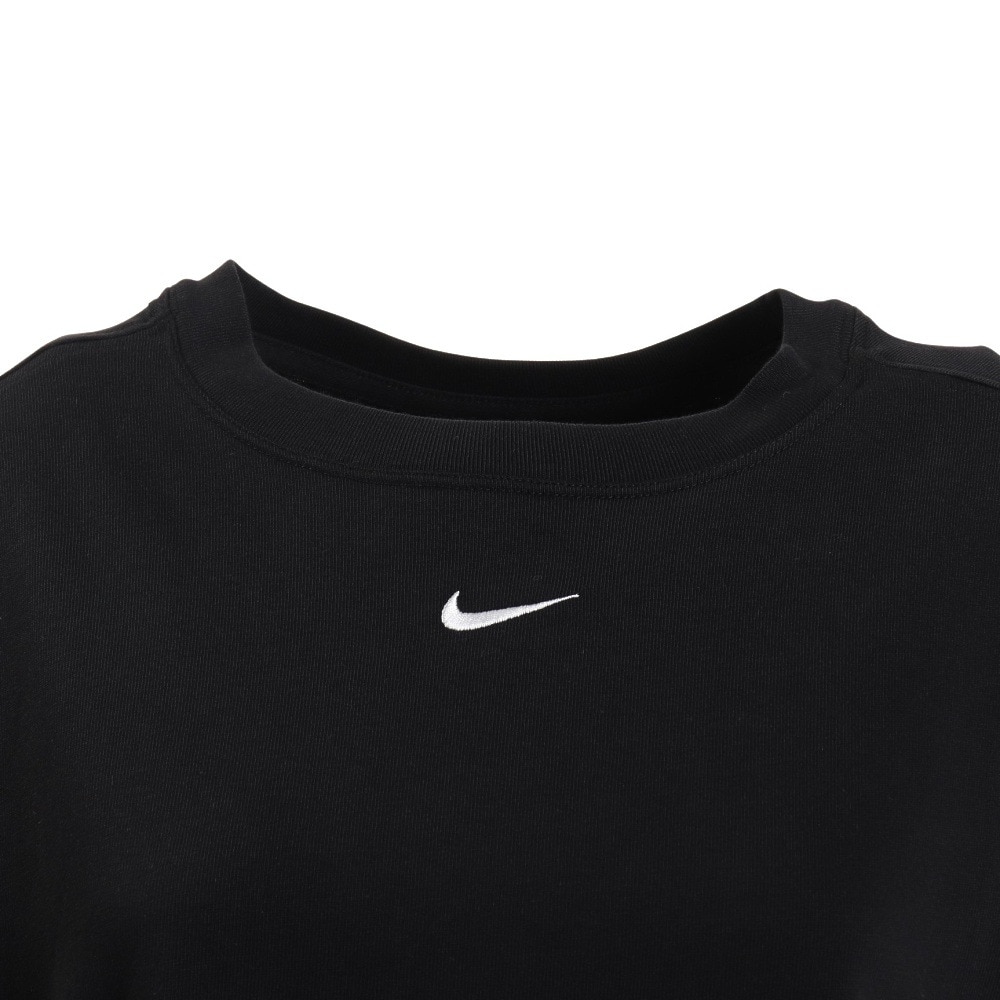 ナイキ（NIKE）（レディース）半袖Tシャツ レディース 黒 コットン エッセンシャル DX7911-010