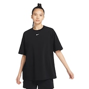 ナイキ（NIKE）（レディース）Tシャツ 半袖 レディース 黒 コットン エッセンシャル DX7911-010