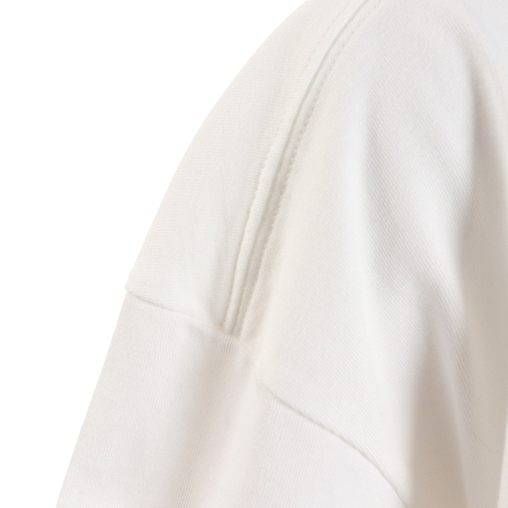 ナイキ（NIKE）（レディース）Tシャツ 半袖 エッセンシャル 無地 ワンポイント 白 オーバーサイズ DX7911-100