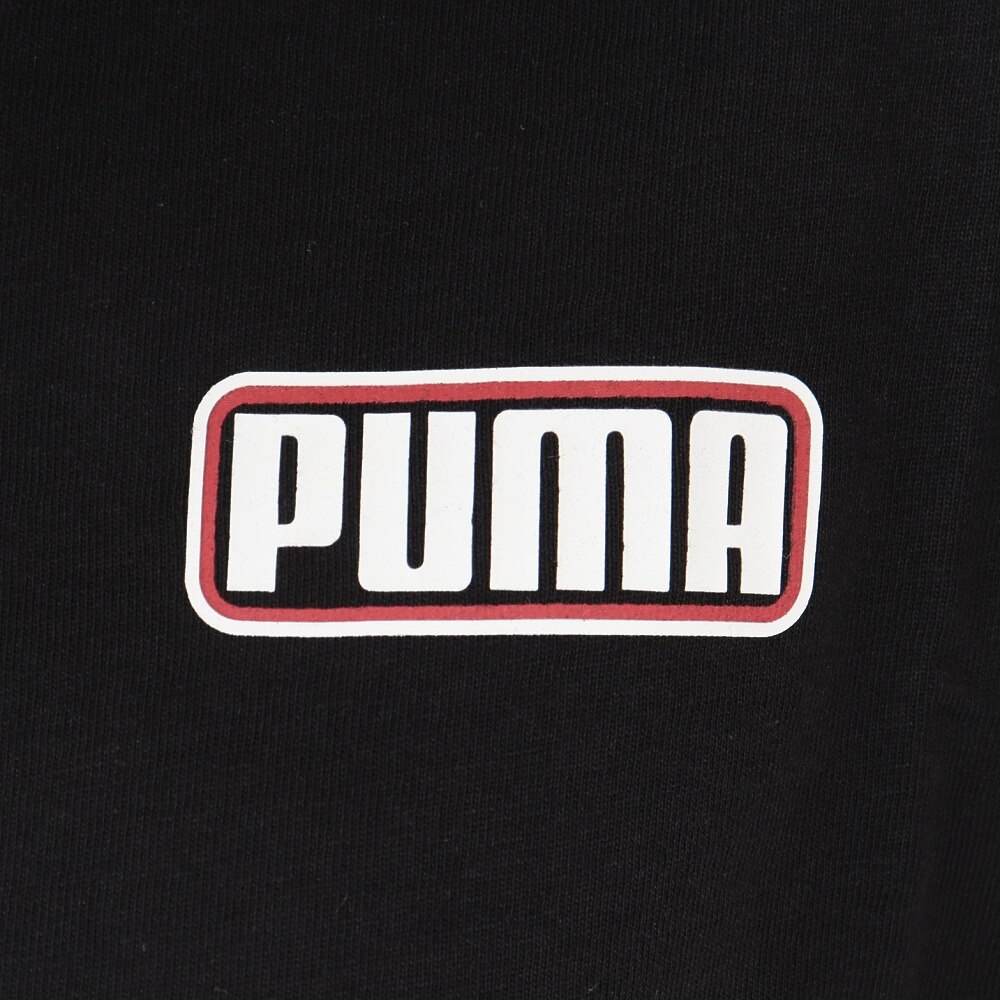 プーマ（PUMA）（レディース）半袖Tシャツ レディース サマーストライプス ファッション 845819 01 BLK