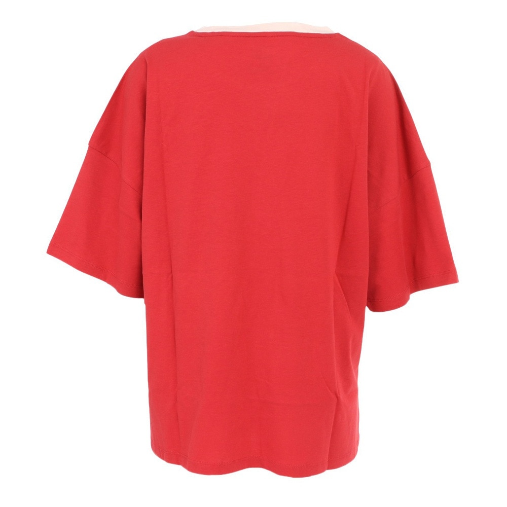 プーマ（PUMA）（レディース）半袖Tシャツ レディース サマーストライプス ファッション 845819 22 RED レッド