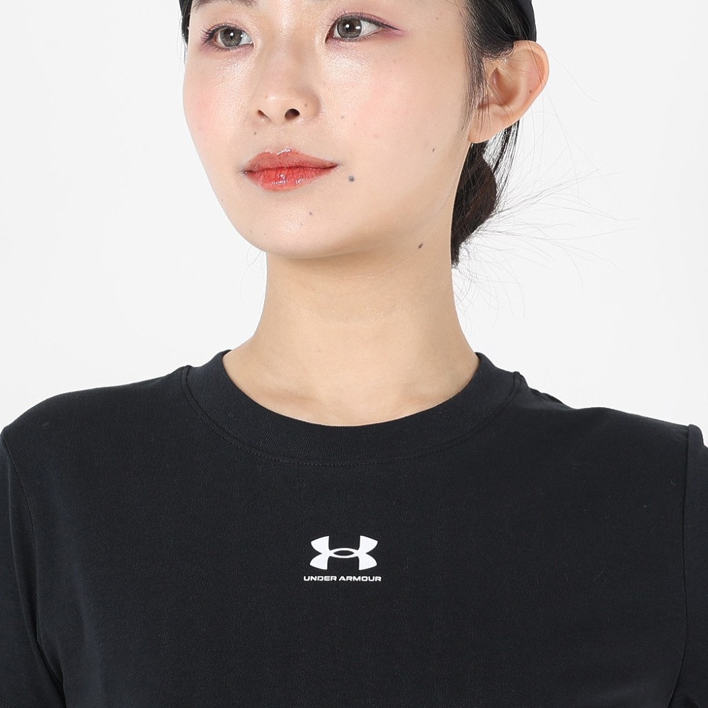 アンダーアーマー（UNDER ARMOUR）（レディース）キャンパス コア ショートスリーブTシャツ 1383648 001