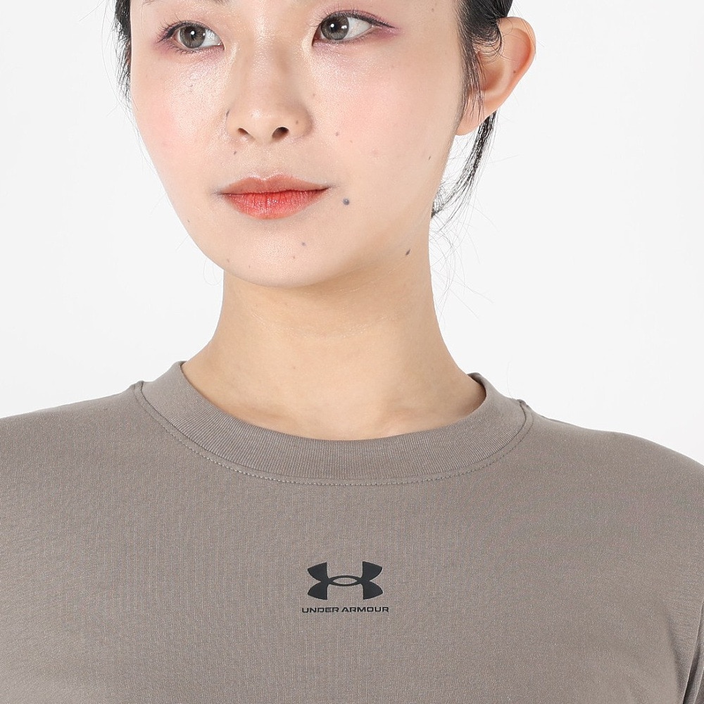アンダーアーマー（UNDER ARMOUR）（レディース）キャンパス コア ショートスリーブTシャツ 1383648 200