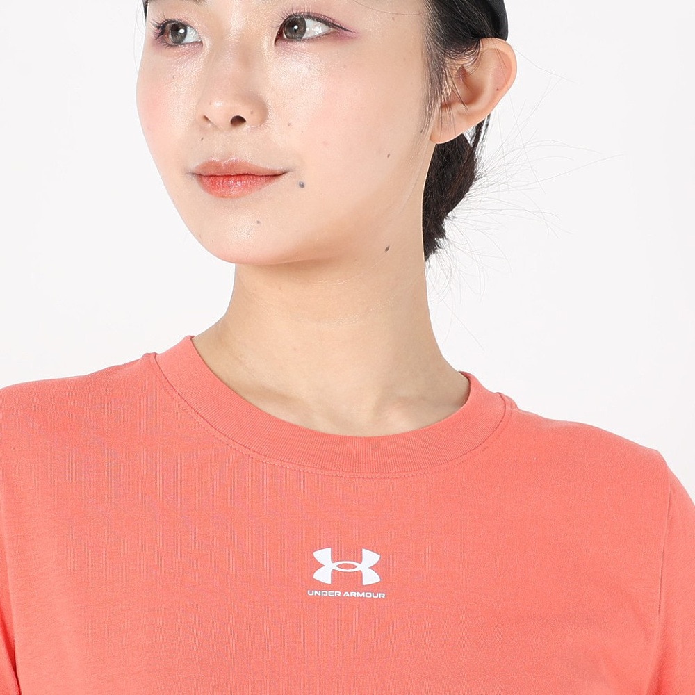 アンダーアーマー（UNDER ARMOUR）（レディース）キャンパス コア ショートスリーブTシャツ 1383648 811