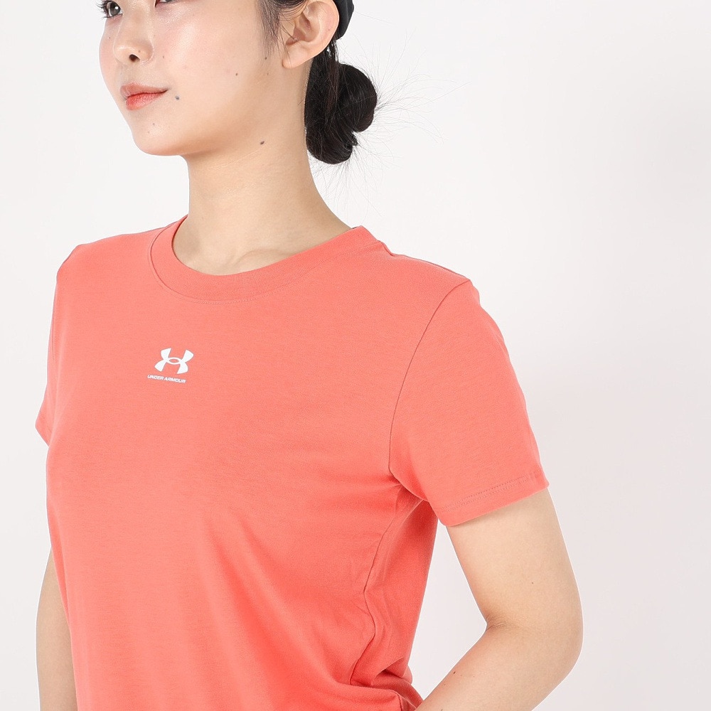 アンダーアーマー（UNDER ARMOUR）（レディース）キャンパス コア ショートスリーブTシャツ 1383648 811